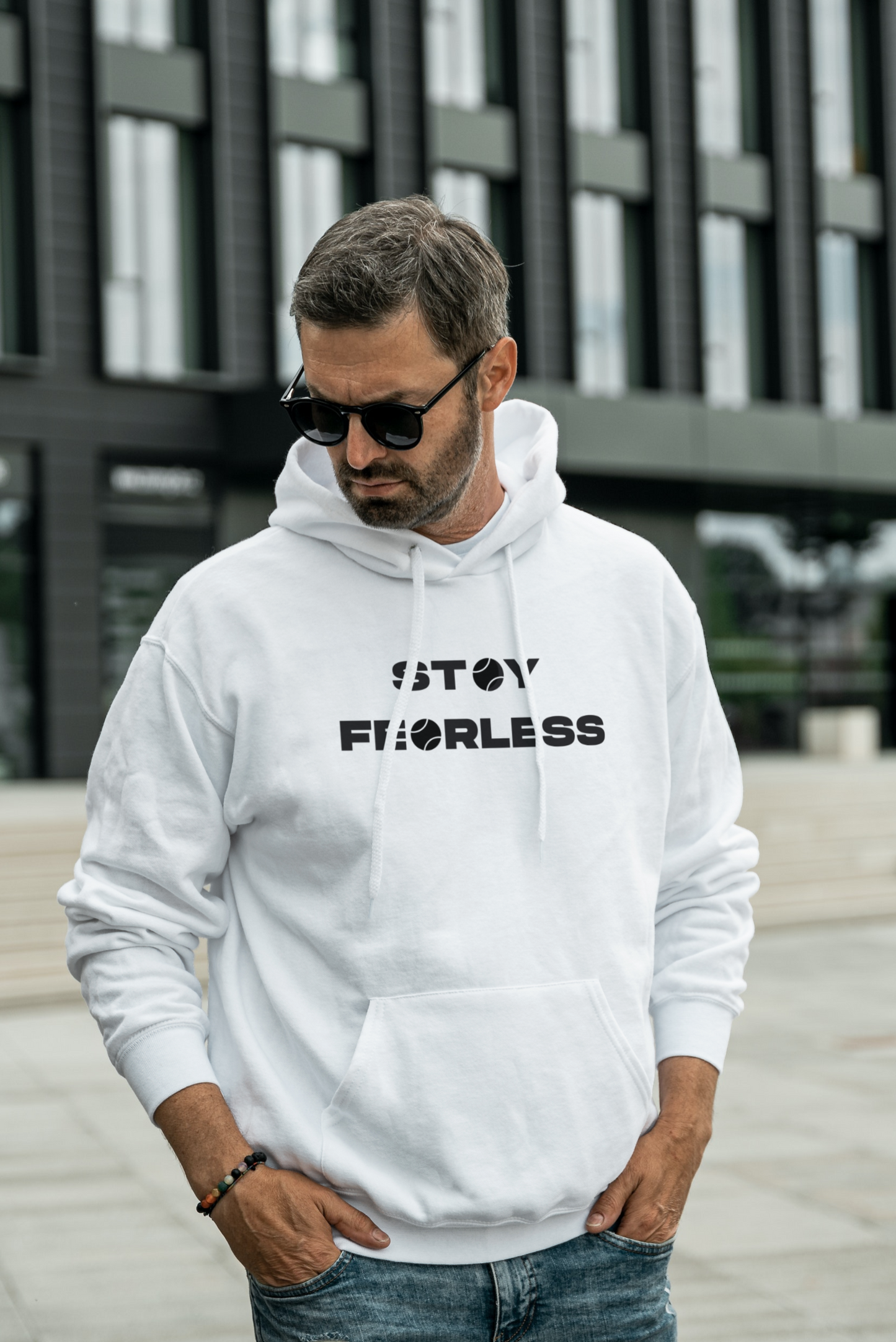 Stay Fearless - Sweat à capuche édition Novak Đoković