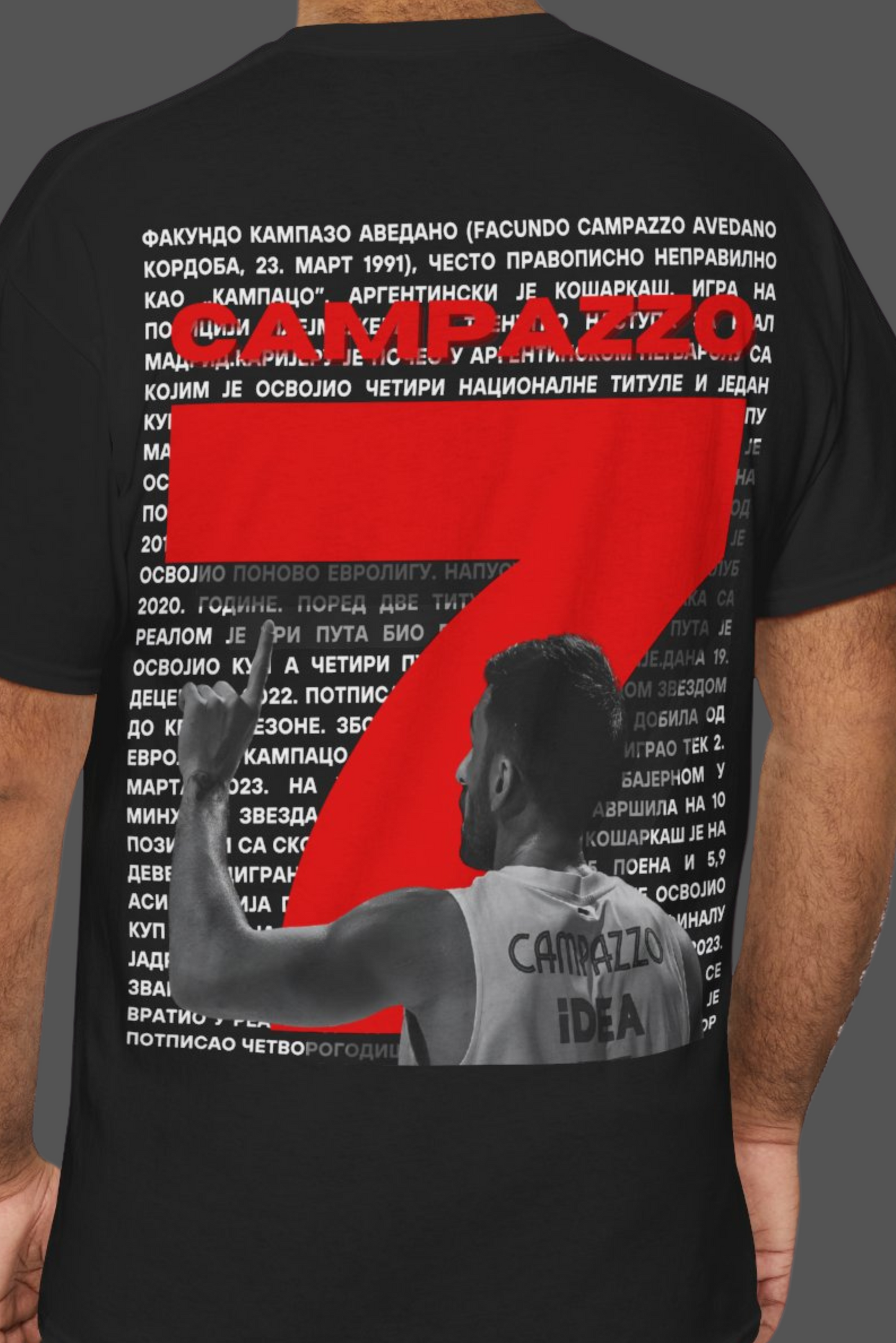 Stay Fearless - Facundo Campazzo edition t-shirt