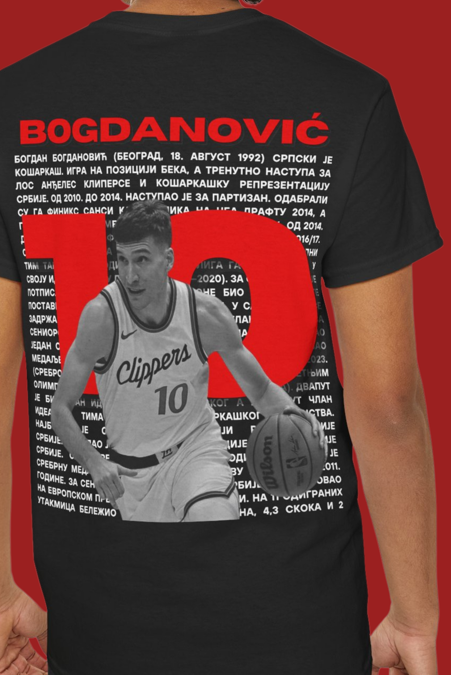 Stay Fearless - Bogdan Bogdanović t-shirt