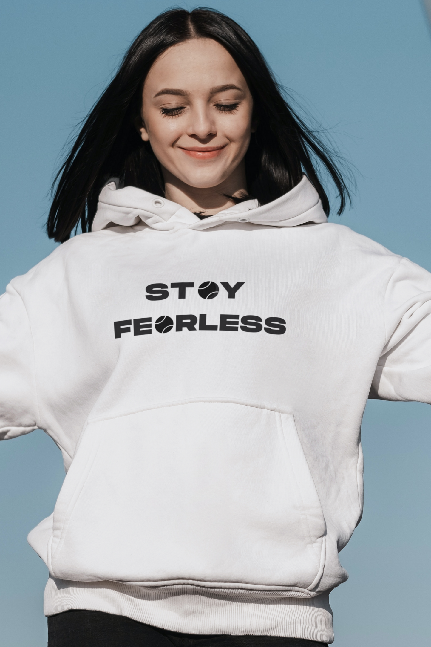 Stay Fearless - Sweat à capuche édition Novak Đoković
