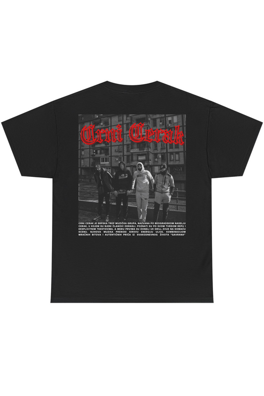 Stay Fearless - Crni Cerak edition t-shirt