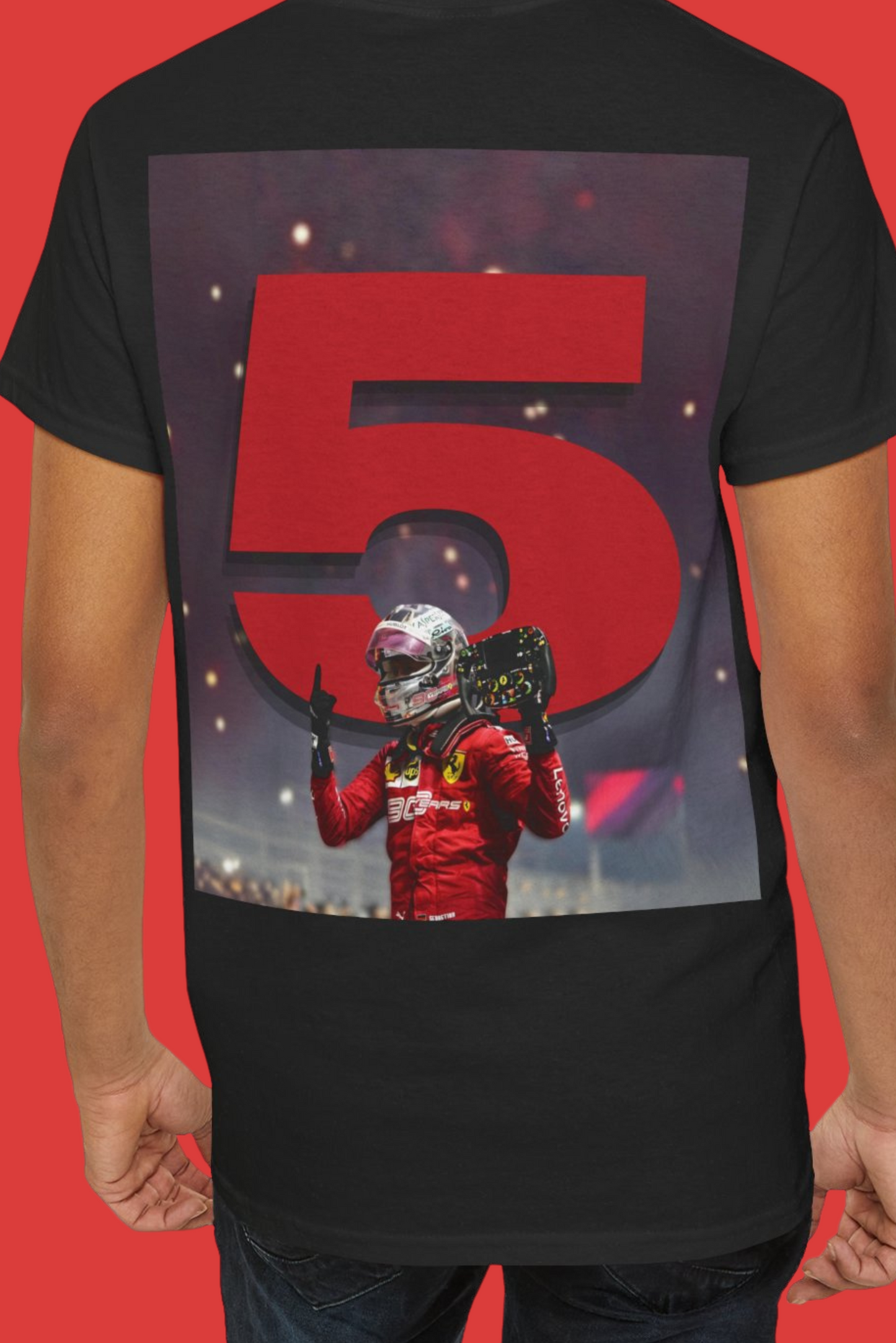 Stay Fearless - Sebastian Vettel t-shirt