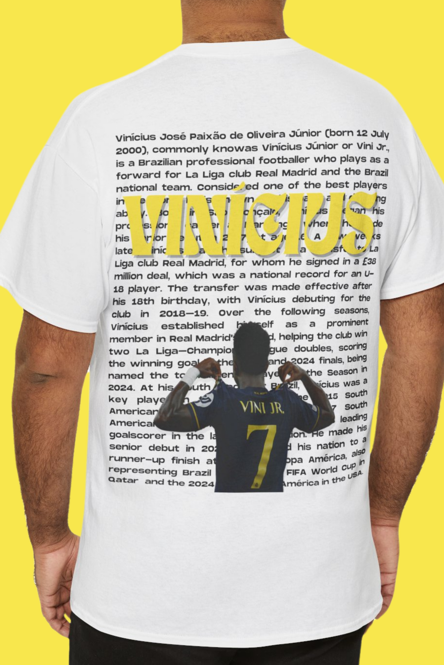 Stay Fearless - Vinicius Jr.  t-shirt
