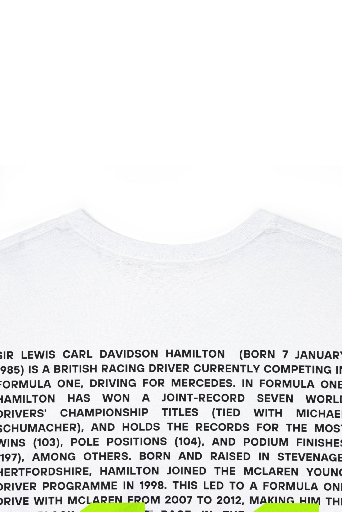 Stay Fearless - Lewis Hamilton edition t-shirt