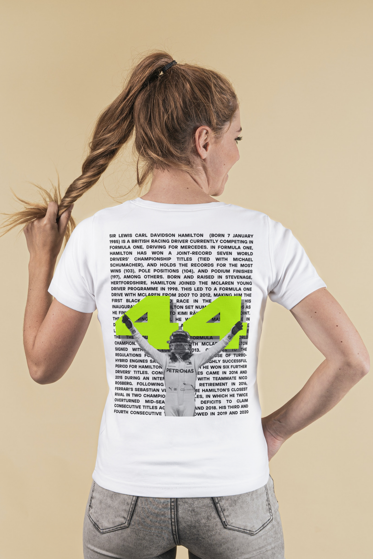 Stay Fearless - Lewis Hamilton edition t-shirt