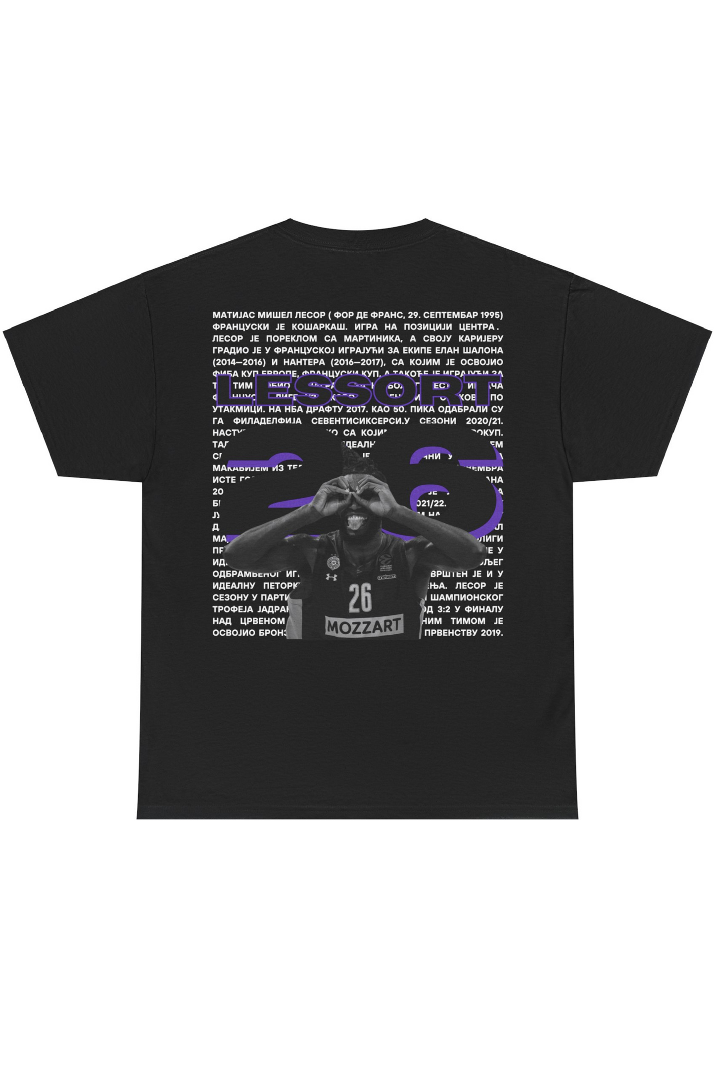 Stay Fearless - Mathias Lessort edition t-shirt