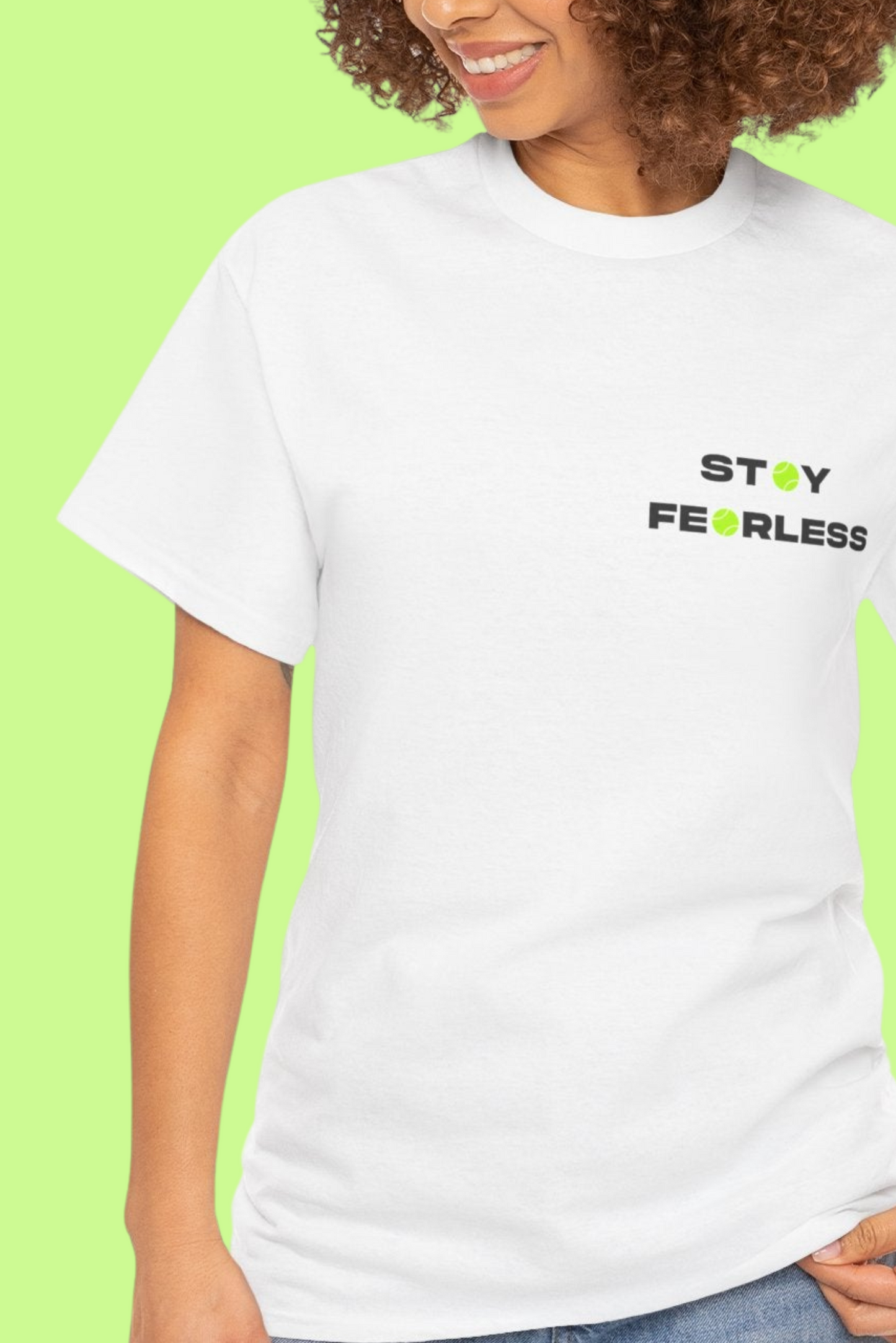 Stay Fearless - T-shirt édition Novak Đoković