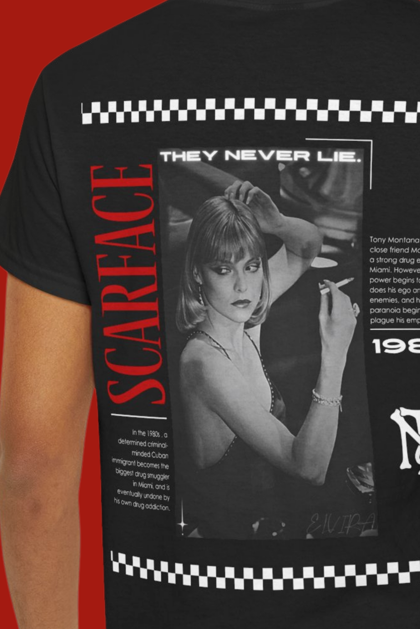 Stay Fearless - Scarface t-shirt woman edition