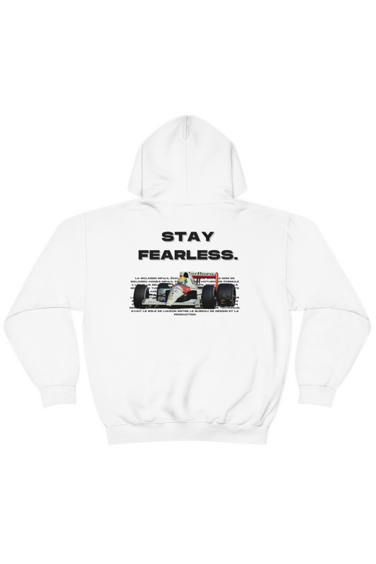 Bleib furchtlos – Kapuzenpullover der Ayrton Senna Edition