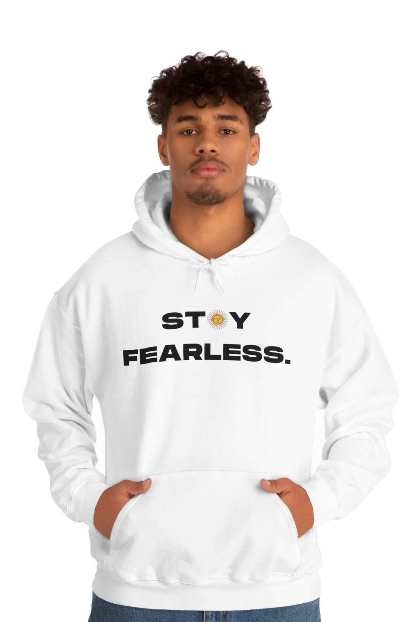 Stay Fearless – Kapuzenpullover in Argentinien-Edition