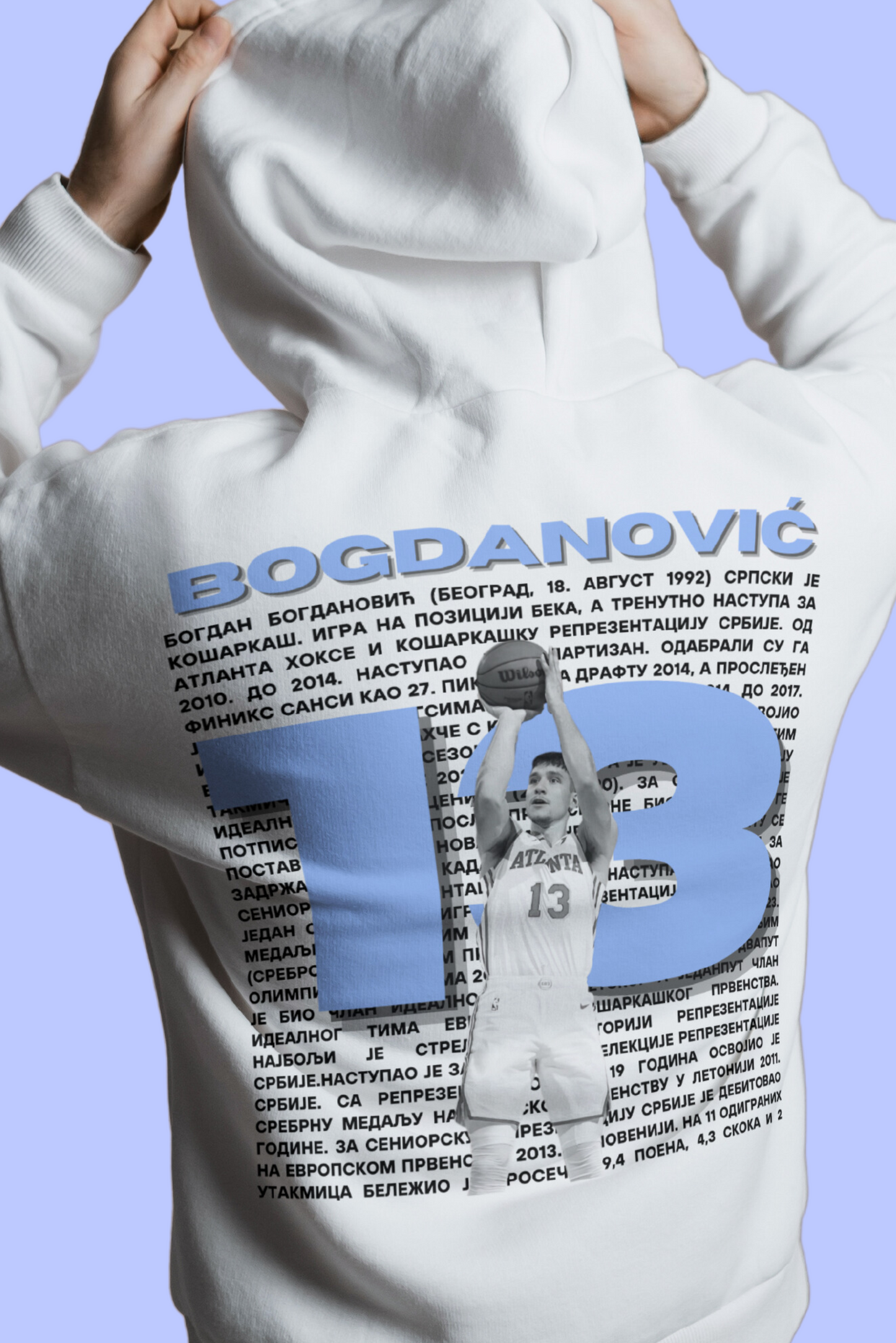 Stay Fearless - Bogdan Bogdanović edition hoodie