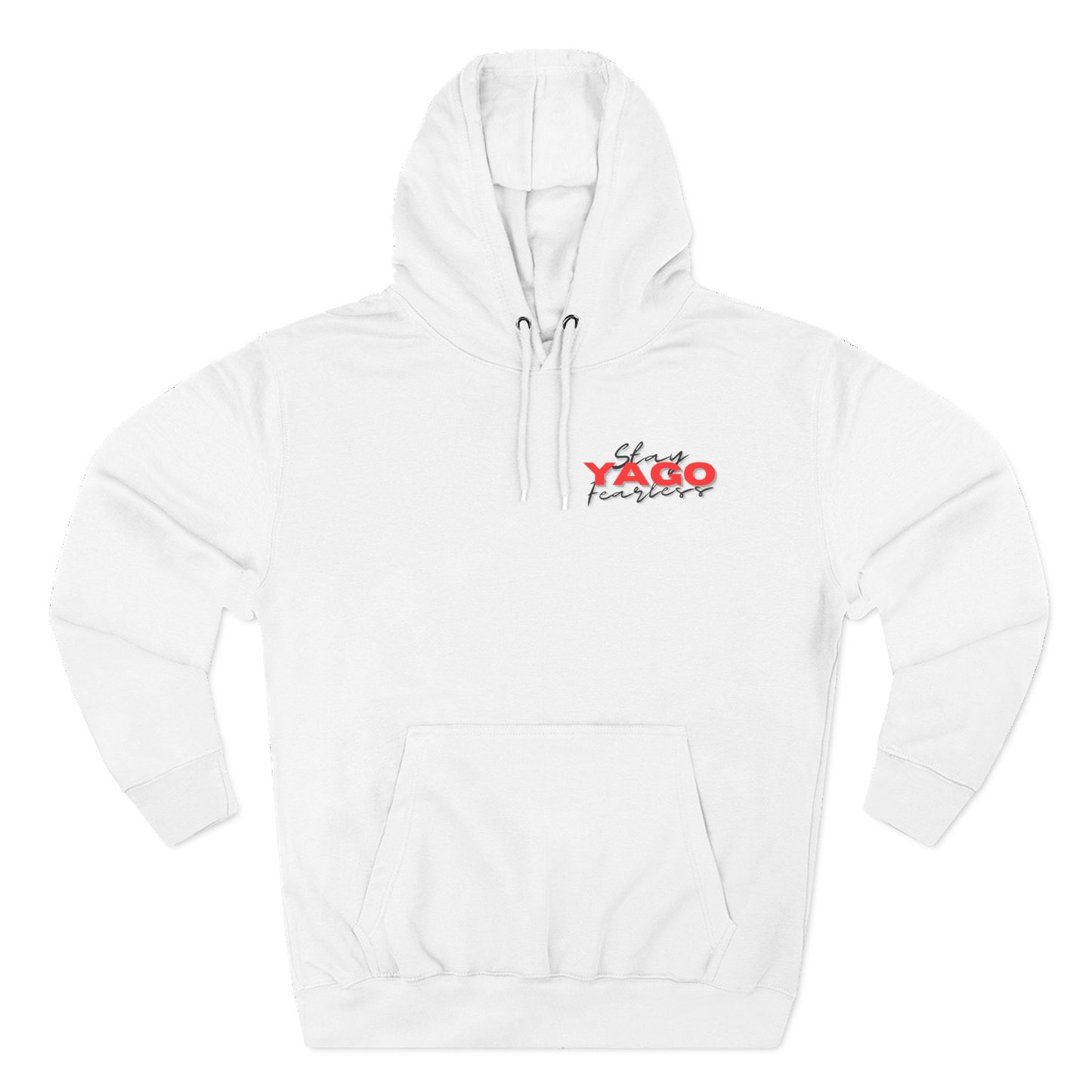 Three-Panel Fleece Hoodie