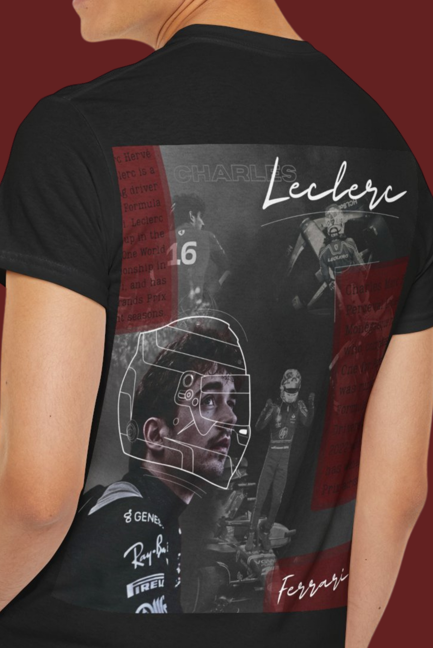 Stay Fearless - Charles Leclerc t-shirt
