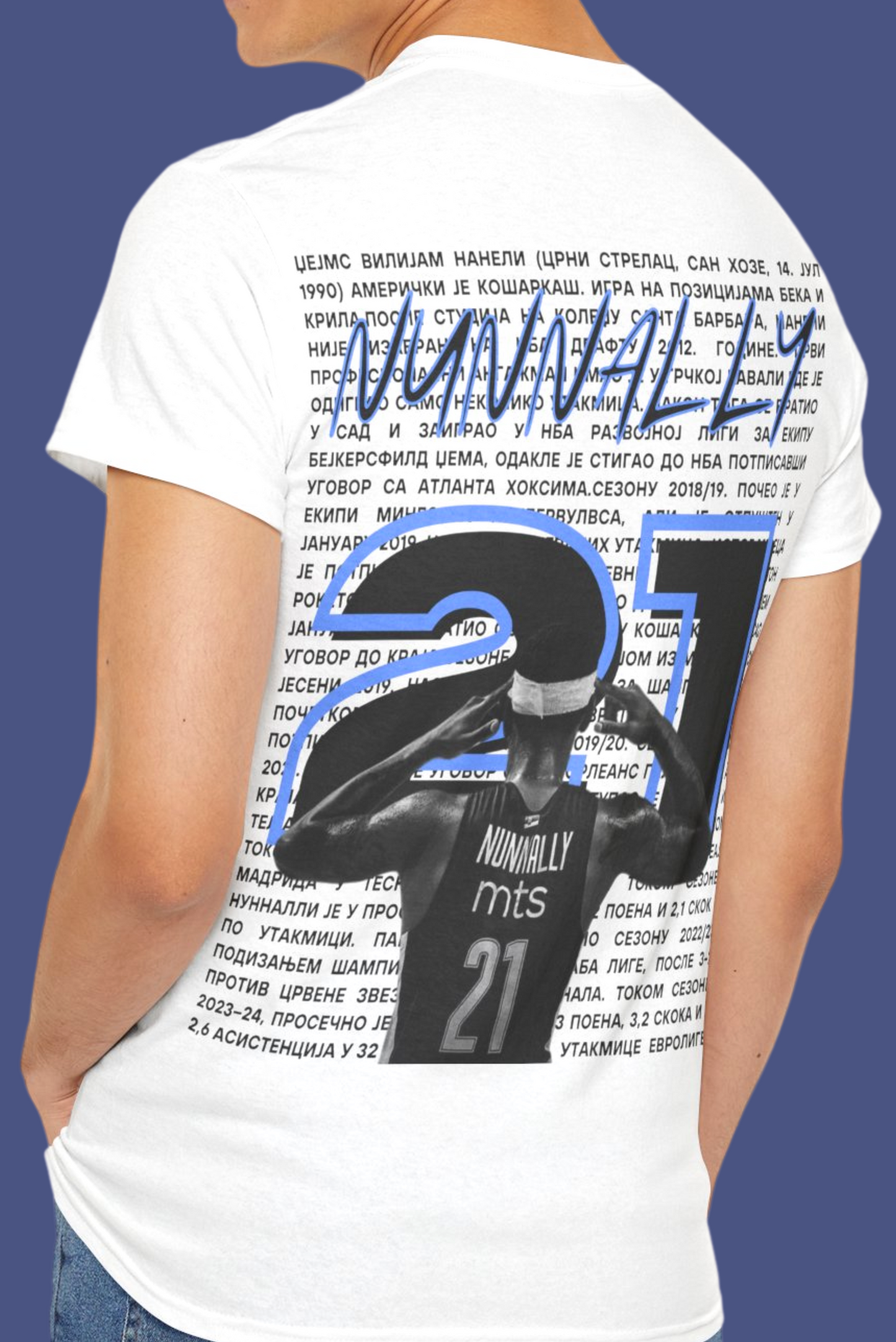 Stay Fearless - James Nunnally edition t-shirt