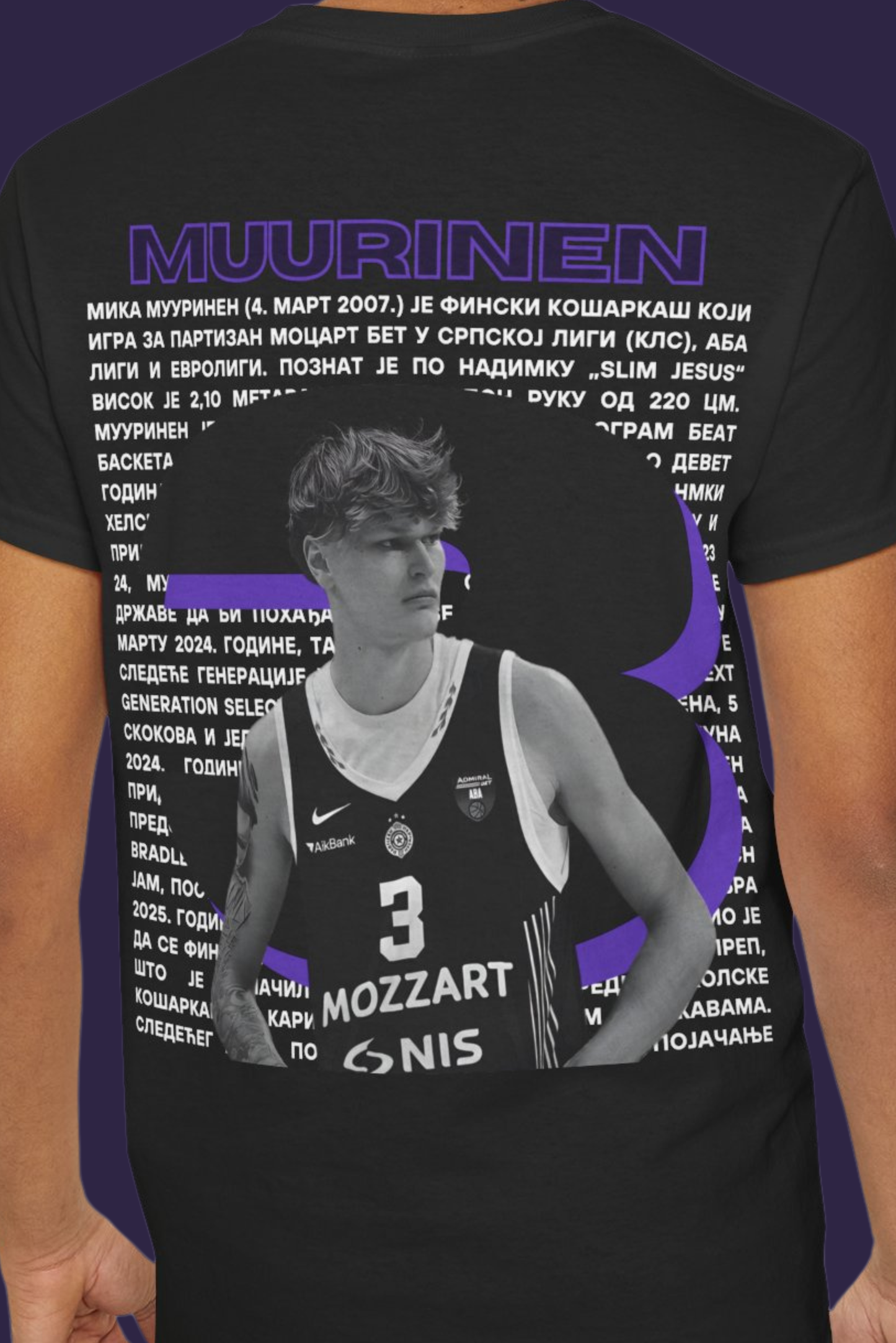 Stay Fearless - Miikka Muurinen edition t-shirt