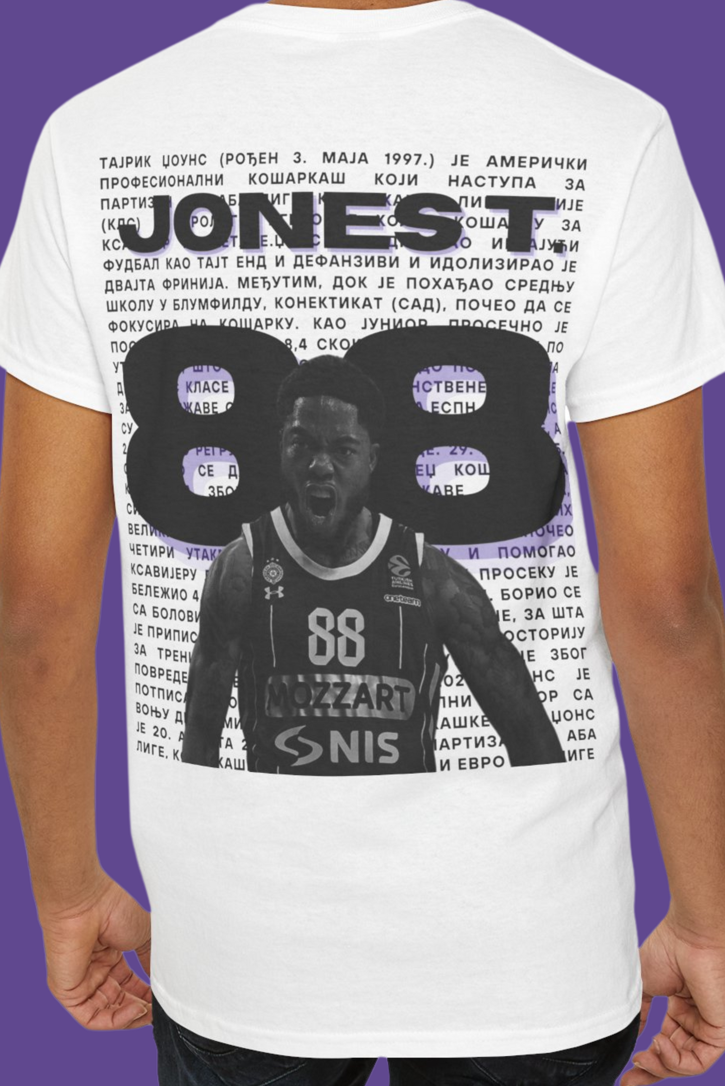 Stay Fearless - Tyrique Jones edition t-shirt