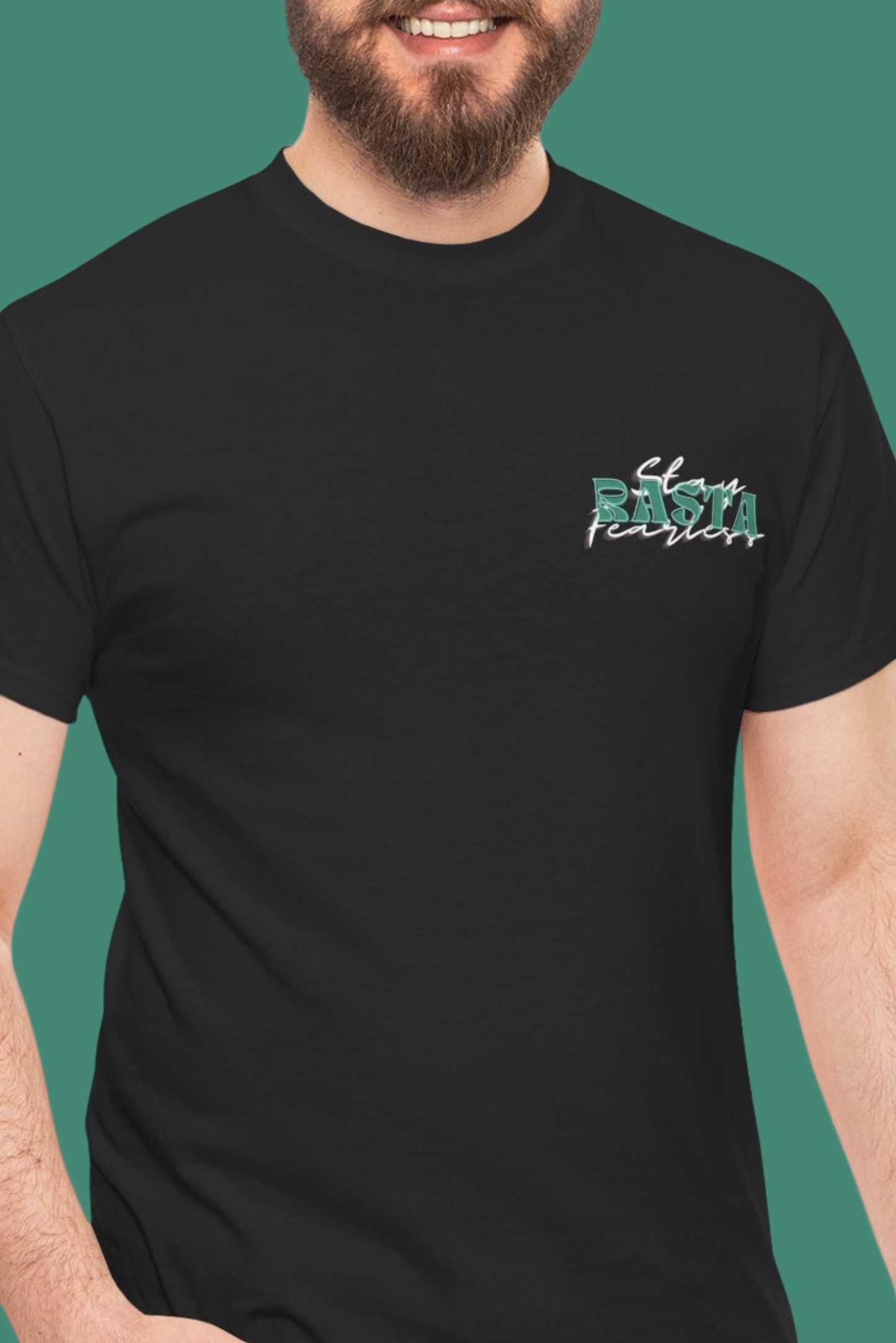 Stay Fearless - Rasta t-shirt