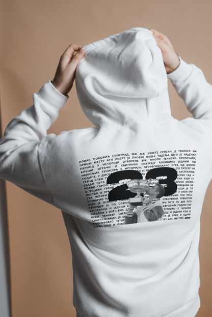 Stay Fearless - Sweat à capuche édition Novak Đoković