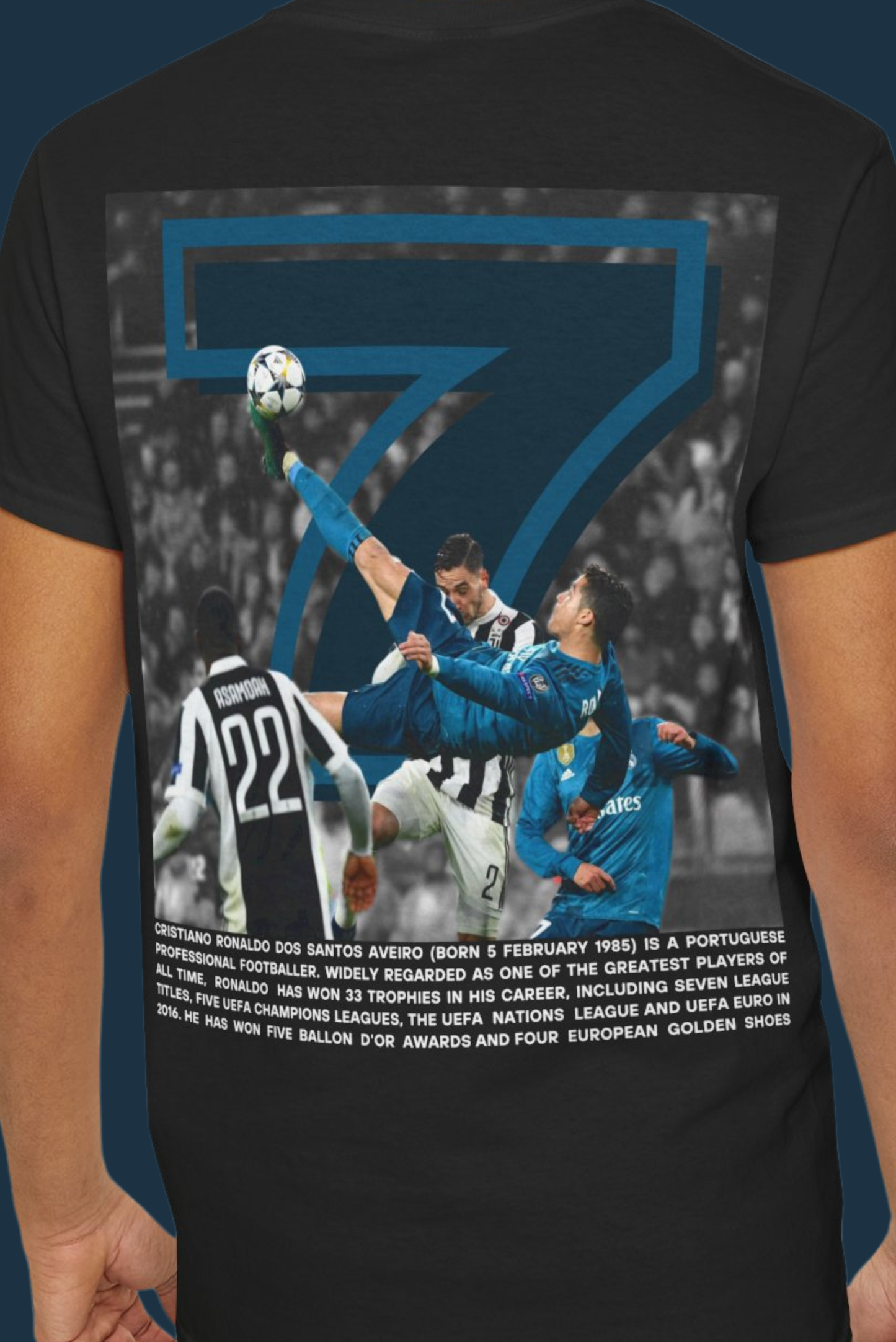 Stay Fearless - Cristiano Ronaldo edition t-shirt