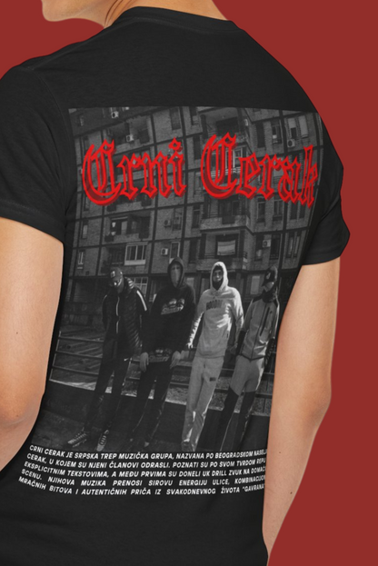 Stay Fearless - Crni Cerak edition t-shirt