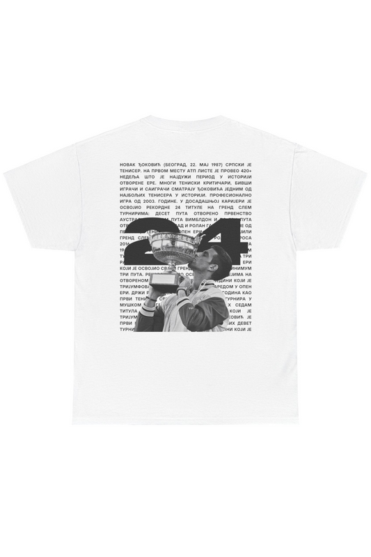 Stay Fearless - T-shirt édition Novak Đoković