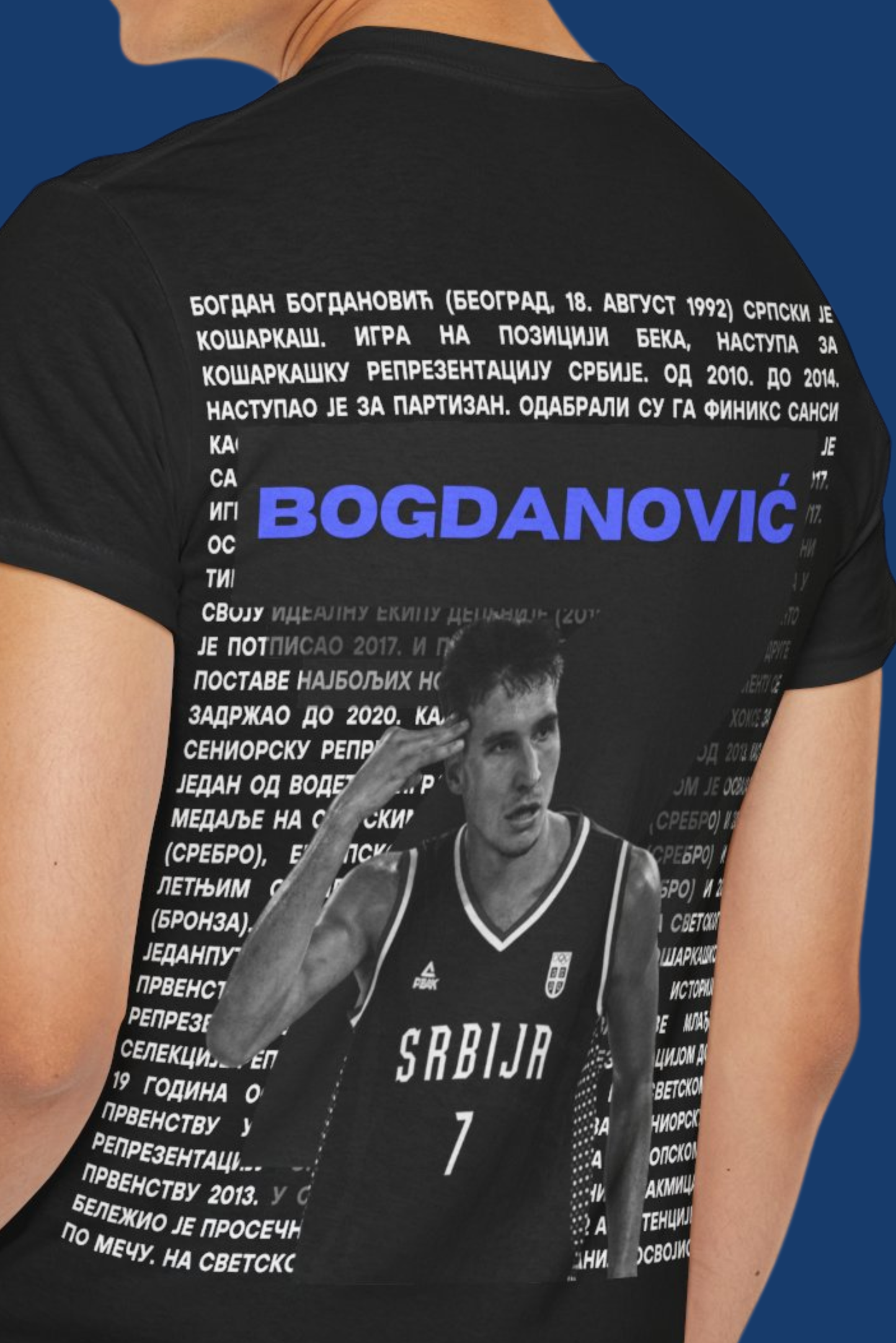 Stay Fearless - Bogdan Bogdanović 7 t-shirt