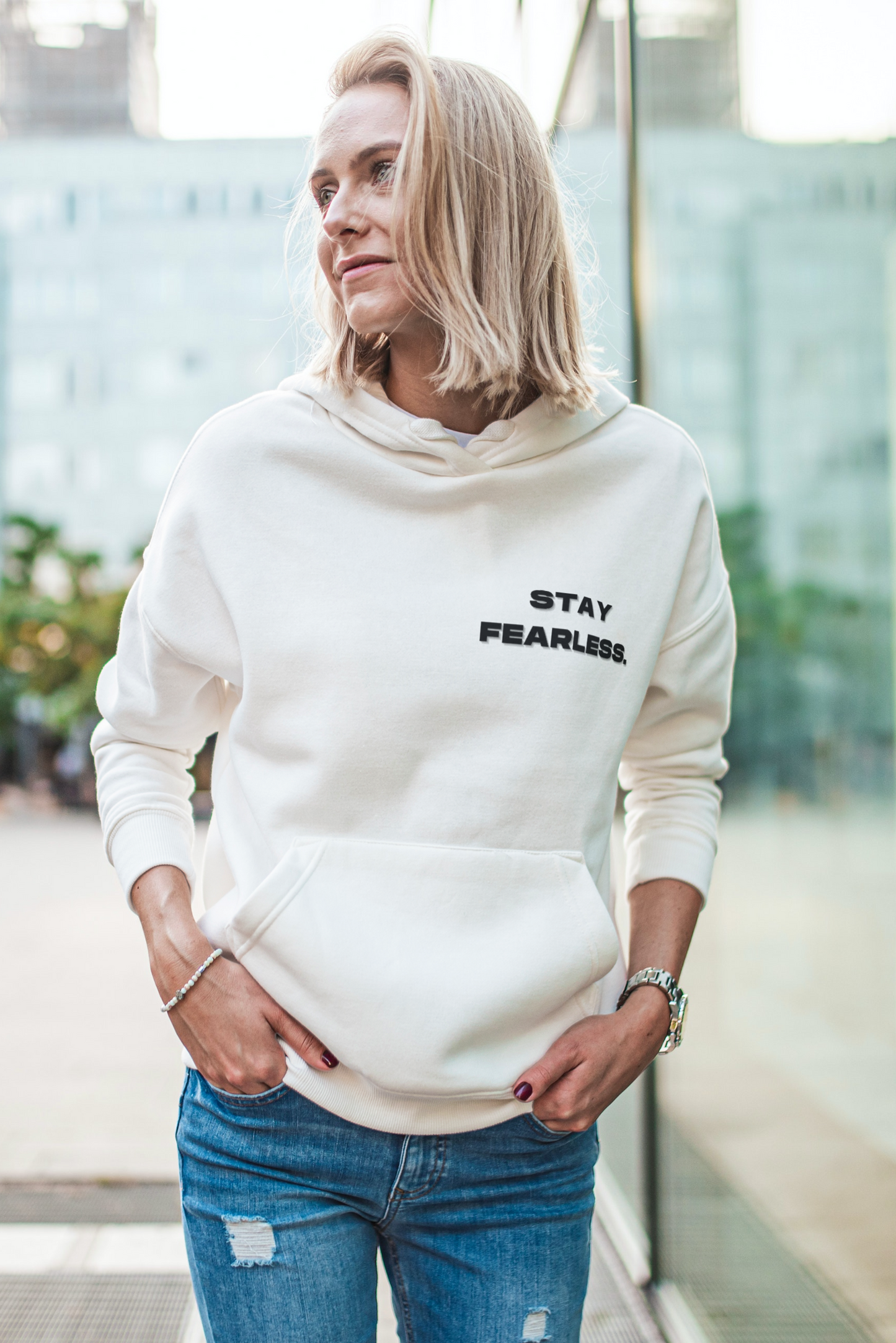 Stay Fearless - Sweat à capuche édition Ayrton Senna