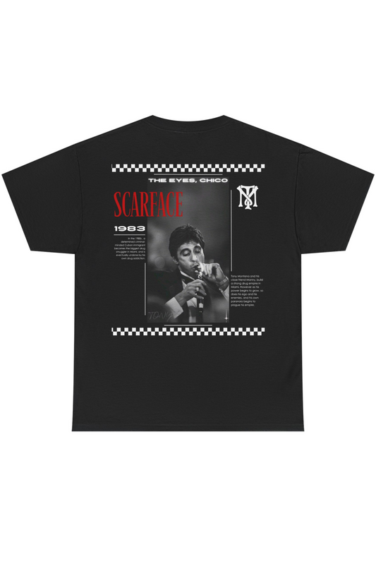Stay Fearless - Scarface t-shirt man edition