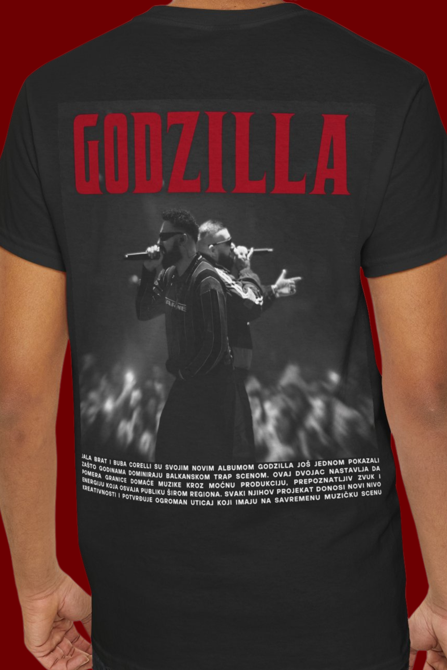 Stay Fearless - Godzilla t-shirt