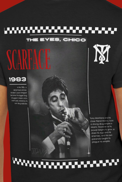 Stay Fearless - Scarface t-shirt man edition