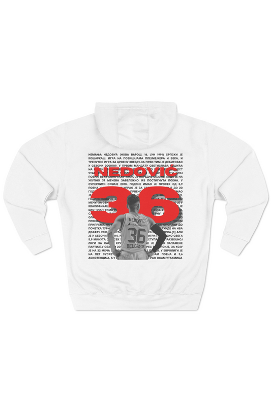Stay Fearless -Nemanja Nedović 36 edition hoodie