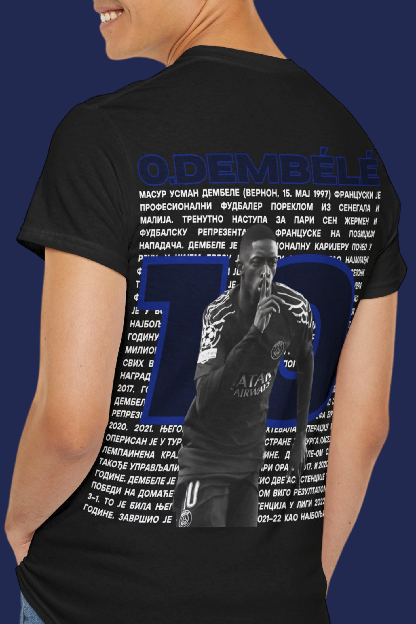 Stay Fearless - Ousmane Dembélé edition t-shirt