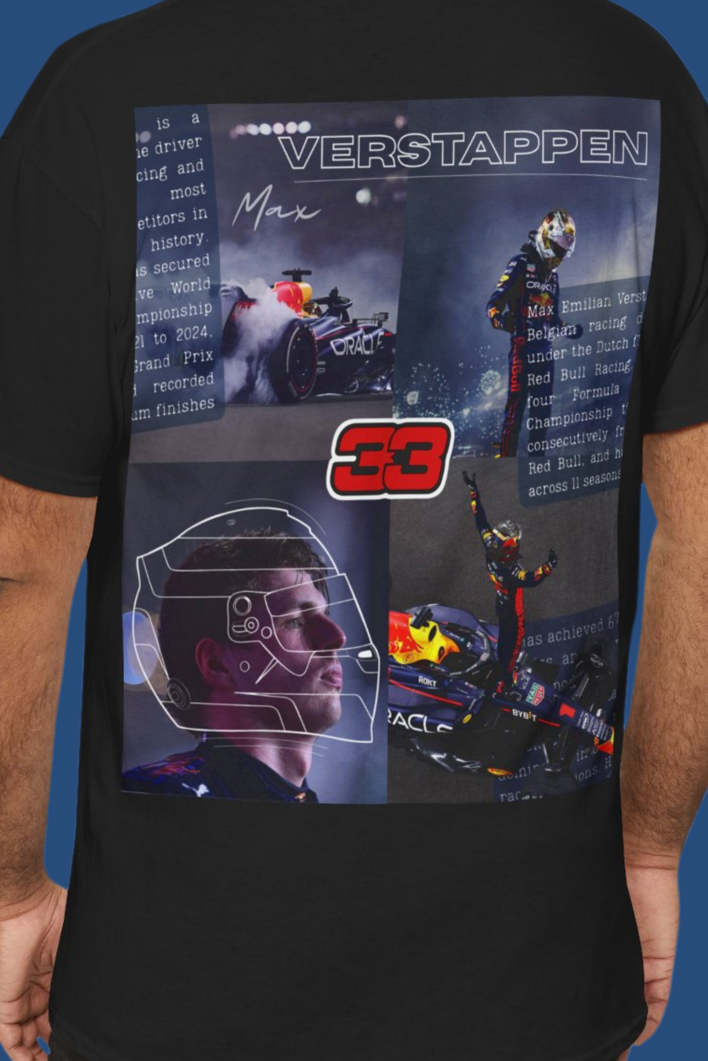 Stay Fearless - Max Verstappen t-shirt