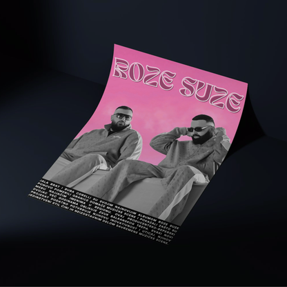 Poster - Roze suze