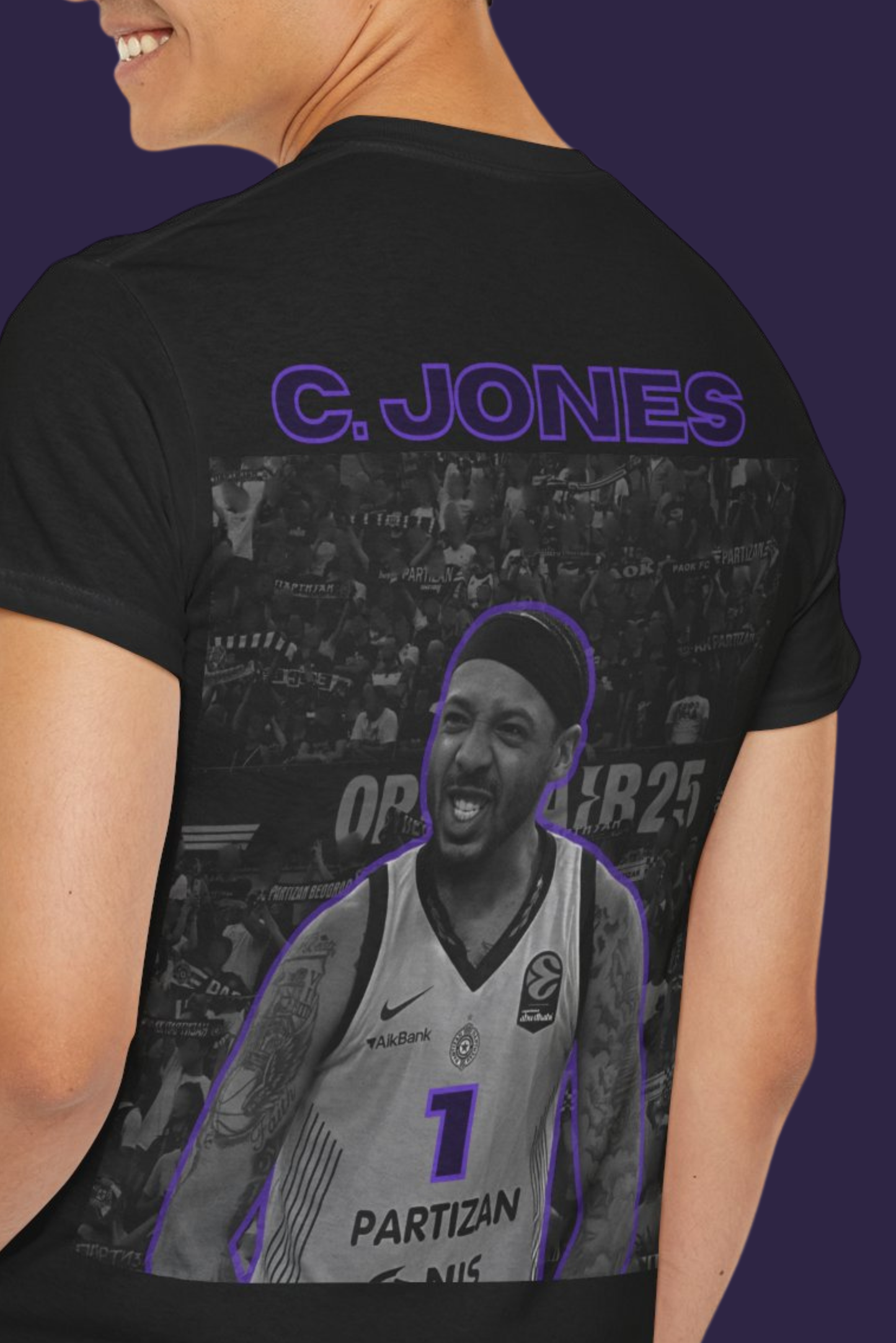 Stay Fearless - Carlik Jones 1 edition t-shirt